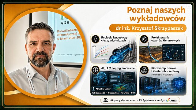 Zdjęcie przedstawiające dr inż. Krzysztofa Skrzypaszka